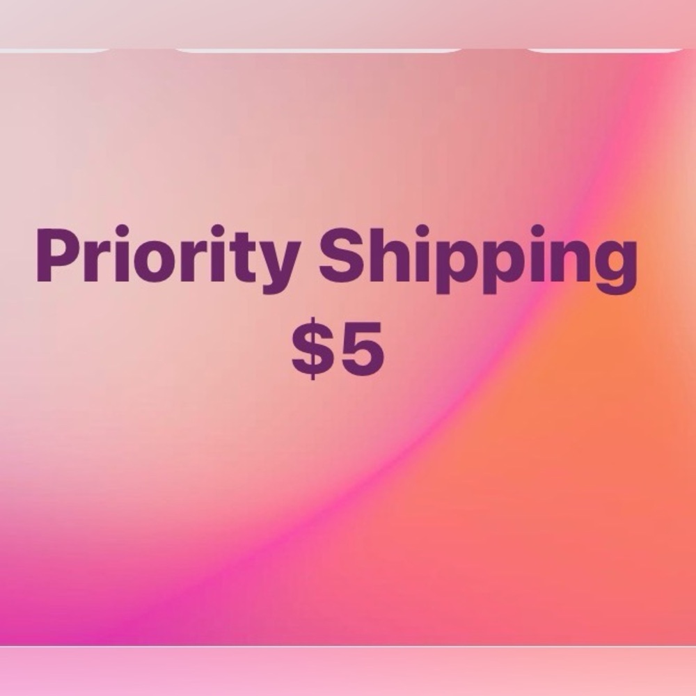Priority Shipping Upgrade